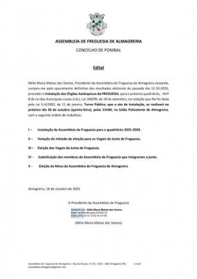 Assembleia de Freguesia de Almagreira