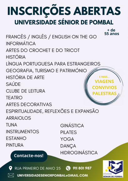  Universidade Sénior de Pombal
