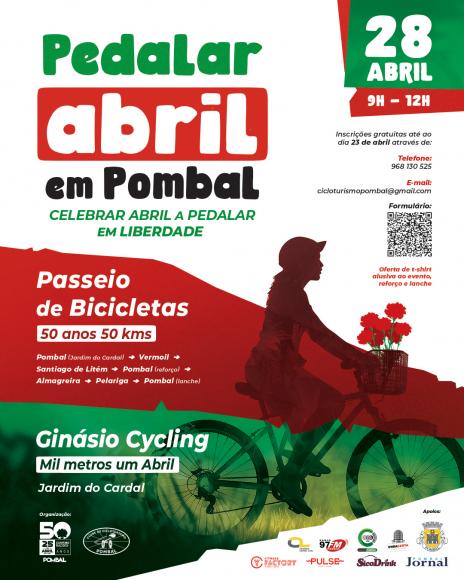Pedalar Abril em Pombal