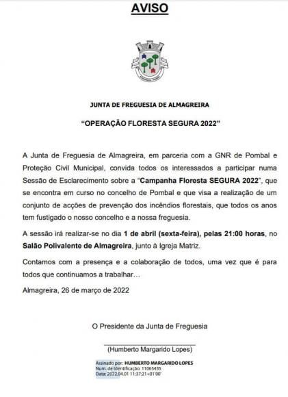 Floresta Segura 2022